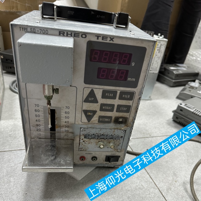 日本太陽(yáng)科學(xué)SUN RHEO魚(yú)糜彈性檢測(cè)儀TEX SD-700顯示屏不顯示故障維修專家