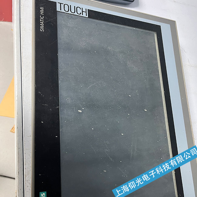 河北印花廠西門(mén)子觸摸屏OP系列工業(yè)顯示屏亮度看不清楚故障維修