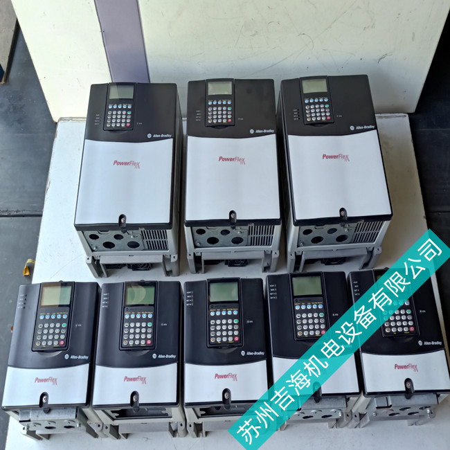 AB變頻器報警F013過電流保護(hù)故障維修