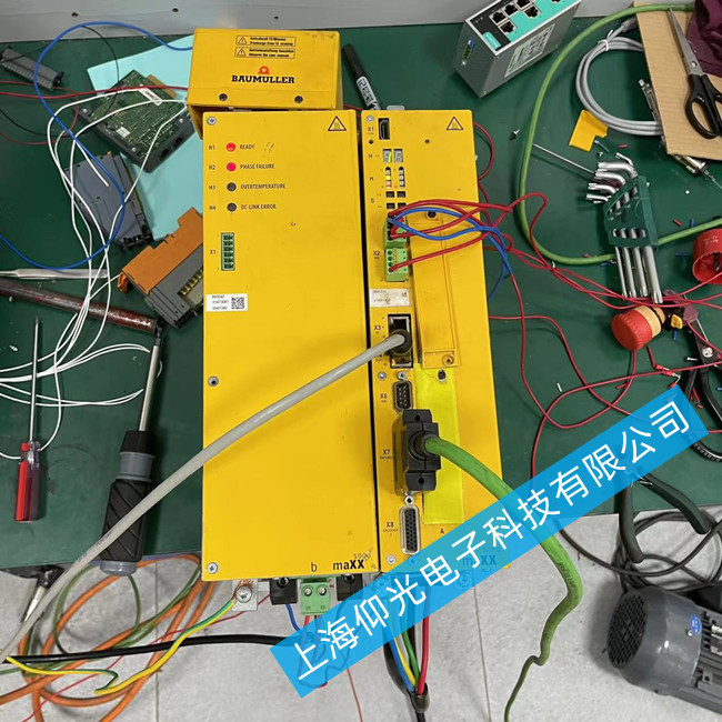 包米勒伺服驅(qū)動器維修BM4413-ST0-01200-03報警顯示91維修方法